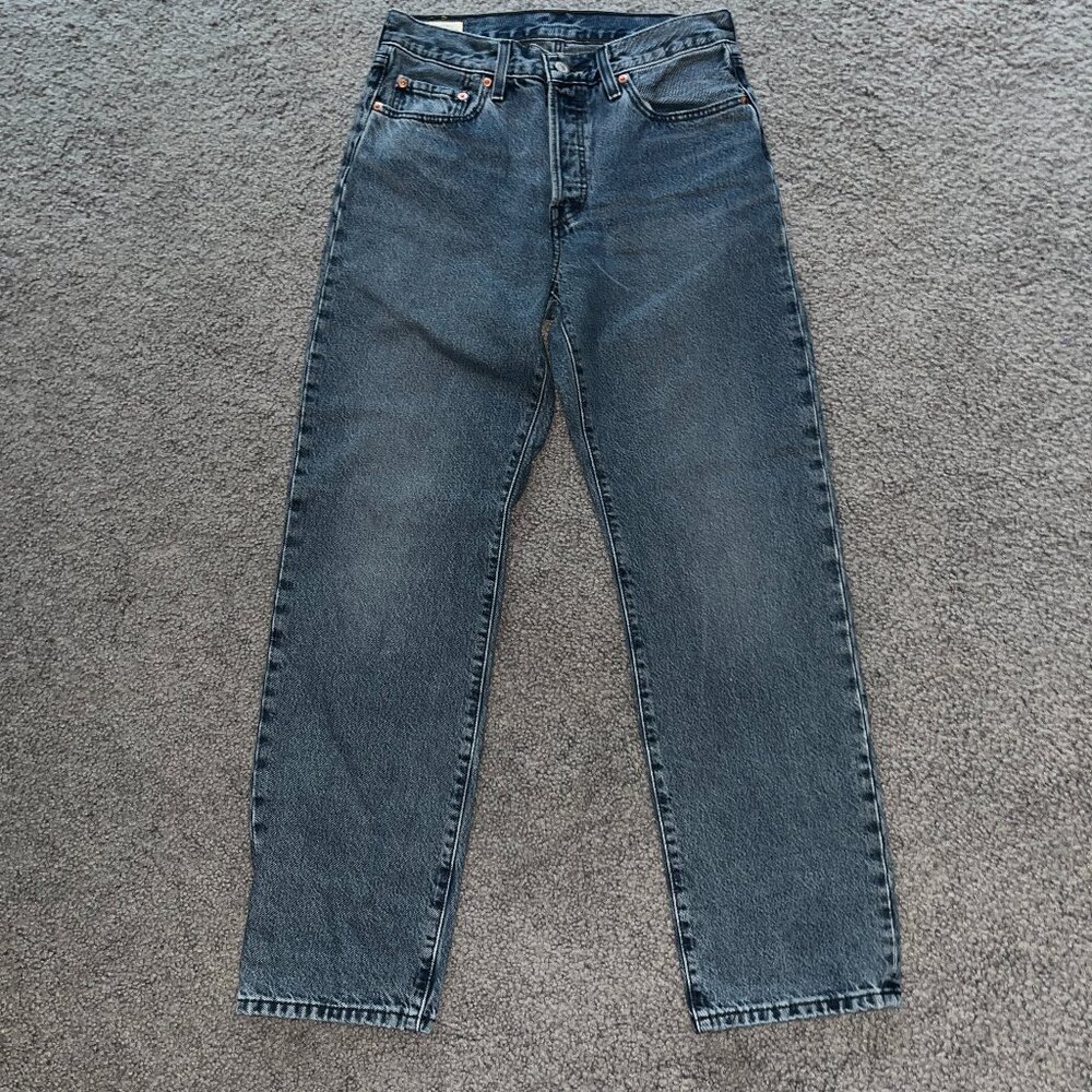 Levi's Women's Straight Leg Jeans - Dark Blue
